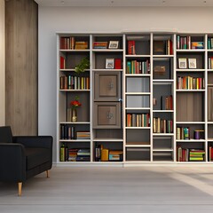 Room with a Bookcase173, Generative AI
