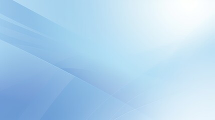 Abstract blue background with smooth lines and light effects.Generative Ai