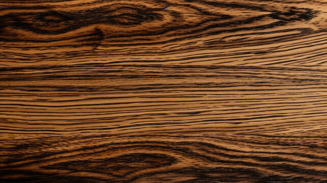 Exotic Bocote Wood Texture Wooden Background - generative ai