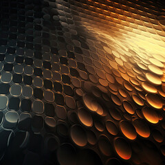 abstract background with gold created with generative AI