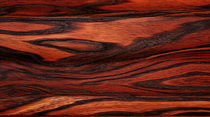 Exotic Cocobolo Wood Texture Wooden Background - generative ai