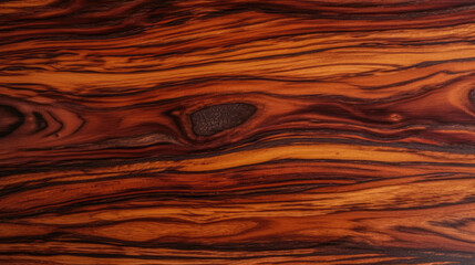 Exotic Cocobolo Wood Texture Wooden Background - generative ai