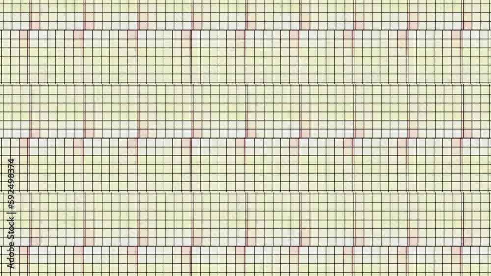 Poster mosaic pattern with lots of squares. motion. background with pattern of lines and grid with squares.