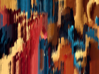 Colorful background abstract brush line