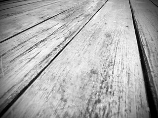 old wooden floor background natural wood monochrome black tone