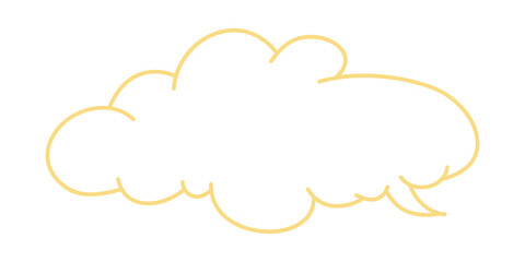 Vector Bubble Speech Illustration, Bubble Text Sticker Element Design