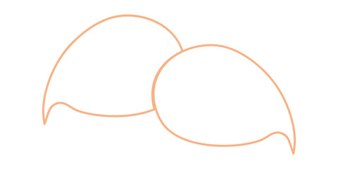 Vector Bubble Speech Illustration, Bubble Text Sticker Element Design