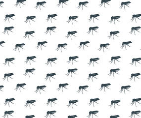 Dengue Mosquitoes through White-background Image Patterns - 592505921