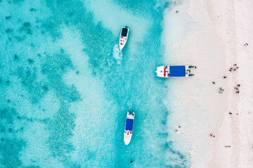Tropical carribbean beach