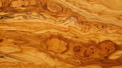 Exotic Olive Wood Texture Wooden Background - generative ai