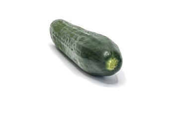 cucumber on an isolated white background