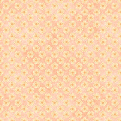 seamless pattern with flowers background yellow 