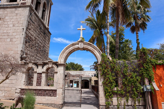 Church in City of Loreto, Mexico