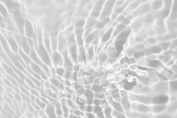 Abstract white transparent water shadow surface texture natural ripple background