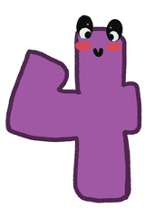 numbers children drawing