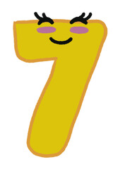 numbers children drawing