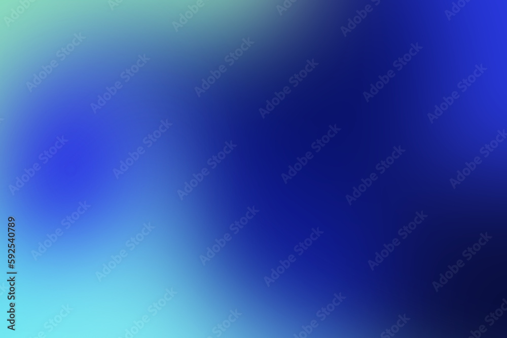 Poster Abstract blue cyan gradient and radial abstract background. elegant bright and smooth light soft blue color illustration backdrop for graphic website design template and wallpaper