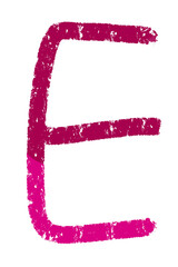 A-Z english font drawing