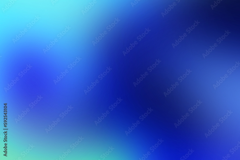 Poster Abstract blue cyan gradient and radial abstract background. elegant bright and smooth light soft blue color illustration backdrop for graphic website design template and wallpaper