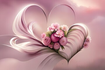 Traumhafte Blumen-Arrangements in Rosa,, moderner Stil, sehr dekorativ, Liebe, Hochzeit, Muttertag