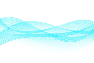 Blue wave abstract for template design modern futuristic transparent background