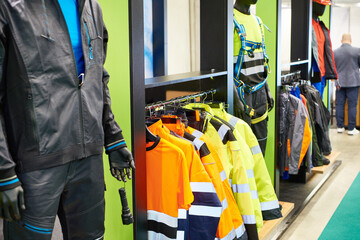 Workwear in store