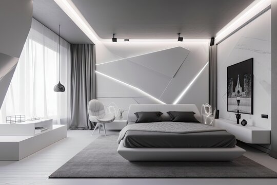 Monochromatic Bedroom Images Browse 13 014 Stock Photos Vectors