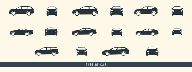 set of Car icons