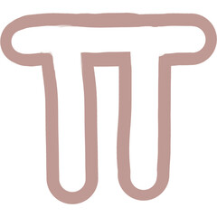 Hangeul korean alphabet drawing