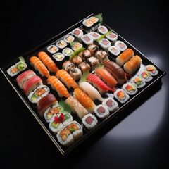 sushi, food, fish, japanese, rice, salmon, seafood, roll, meal, dinner, raw, japan, plate, healthy, gourmet, fresh, maki, dish, tuna, white, set, traditional, sashimi, asia, eat