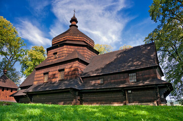 Wooden Greek Catholic Church of the Transfiguration of the Lord in Czertez, Subcarpathian Voivodship, Poland