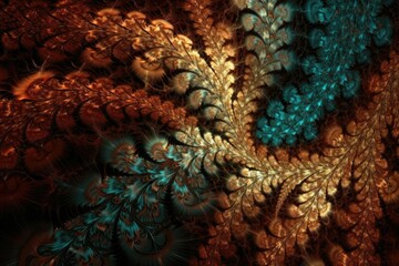 Fractals generated with AI