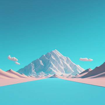 Minimalistic Background Generated by AI