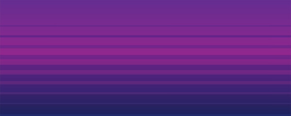 Abstract Dark Purple Striped Pattern, Horizontal Lines with Copyspace, Room, Place for Your Text - Vector Background Template