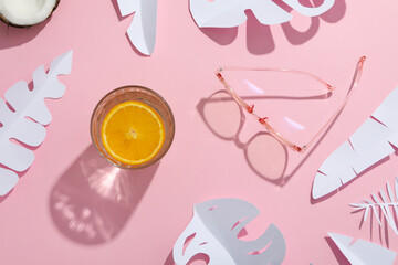 Summer time vibes image, vacation and rest in summer days