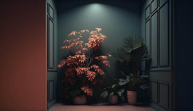 Simpel Luminous Wallpaper generated by AI