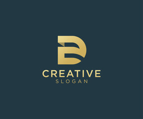 Luxury and elegant Letter D logo design for various types of businesses and company