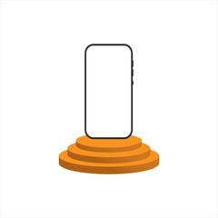 Smartphone Frame Podium