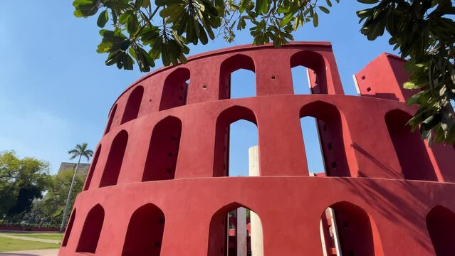 The Jantar Mantar is located in New Delhi, India