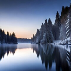 Enchanted landscape, generative ai