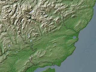 Angus, Scotland - Great Britain. No legend