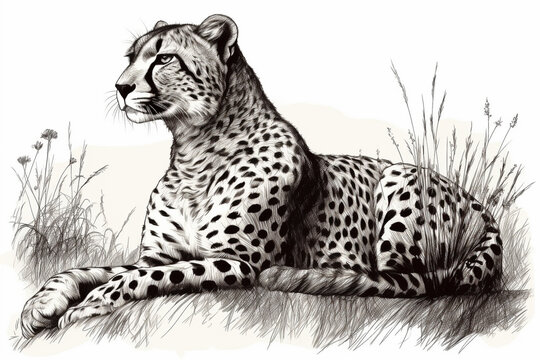 Realistic Cheetah — Weasyl