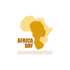Fototapeta na wymiar Vector illustration of Happy Africa Day banner