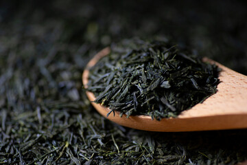 Fototapeta na wymiar 日本茶　茶葉