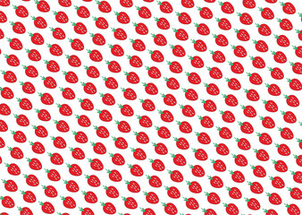 a strawberry pattern