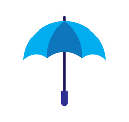 Umbrella design. Blue umbrella icon. © Abul