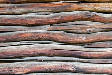 Old wooden textured wall with natural background with stripes