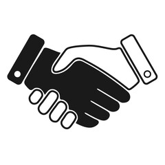Vector handshake icon