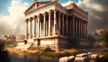 Obraz premium Temple_of_Artemis_at_Ephesus