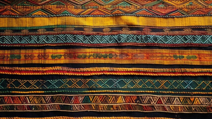 traditional ethiopian patterned fabric